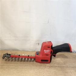 AS-IS- Milwaukee FUEL 8 in. 12V Lithium-Ion Brushless Cordless Battery Hedge Trimmer (Tool-Only)