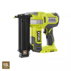 NEW! - RYOBY ONE+ 18V 18-Gauge Cordless AirStrike Brad Nailer (Tool Only) -(4 UNITS)