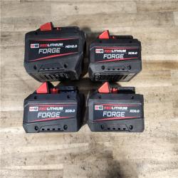HOUSTON LOCATION - AS-IS MILWAUKEE FORGE BATTERY PACK QTY - 4