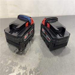 AS-IS - Milwaukee M18 18-Volt Lithium-Ion XC Starter Kit with Two 5.0Ah Batteries and Charger