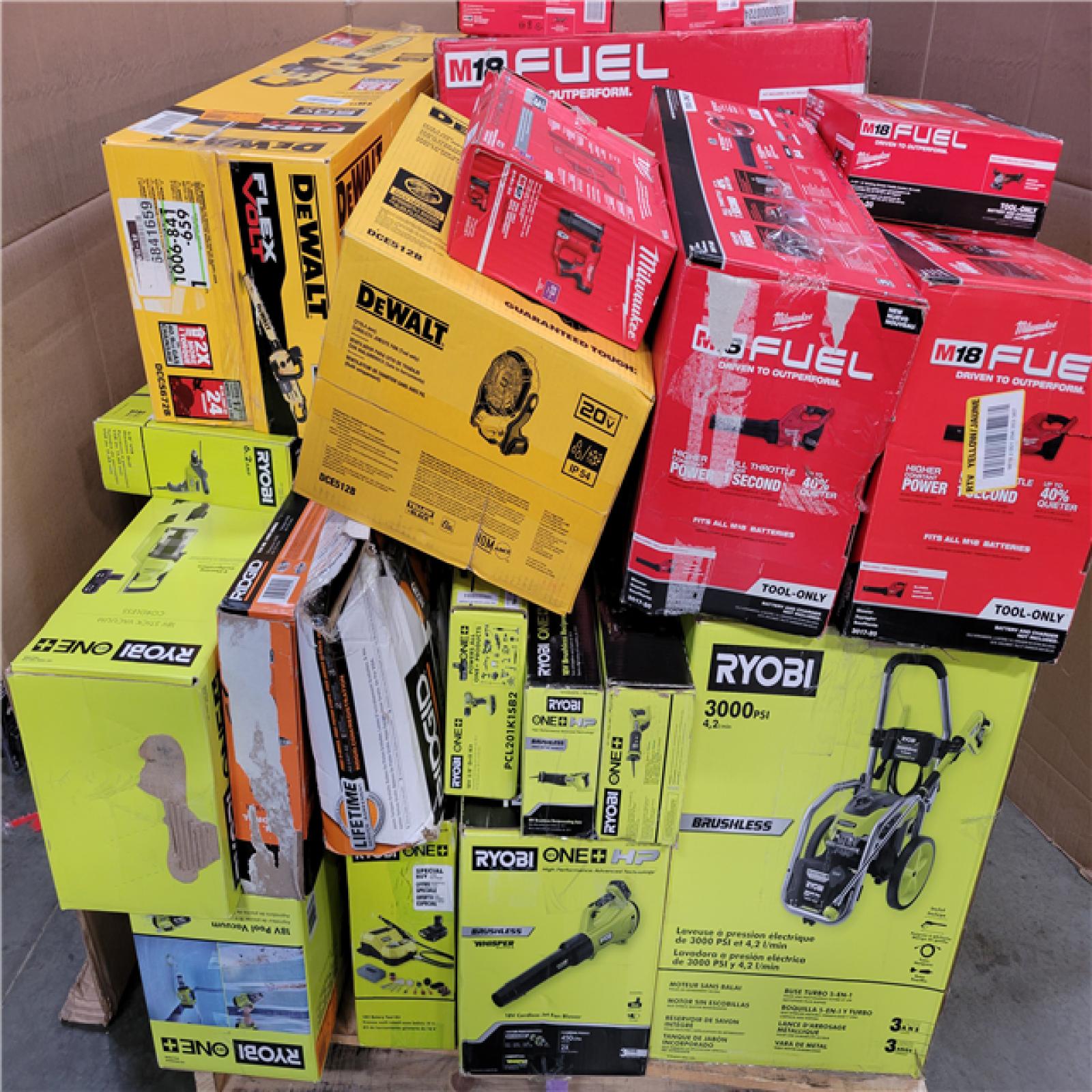 CALIFORNIA AS-IS TOOL PALLET