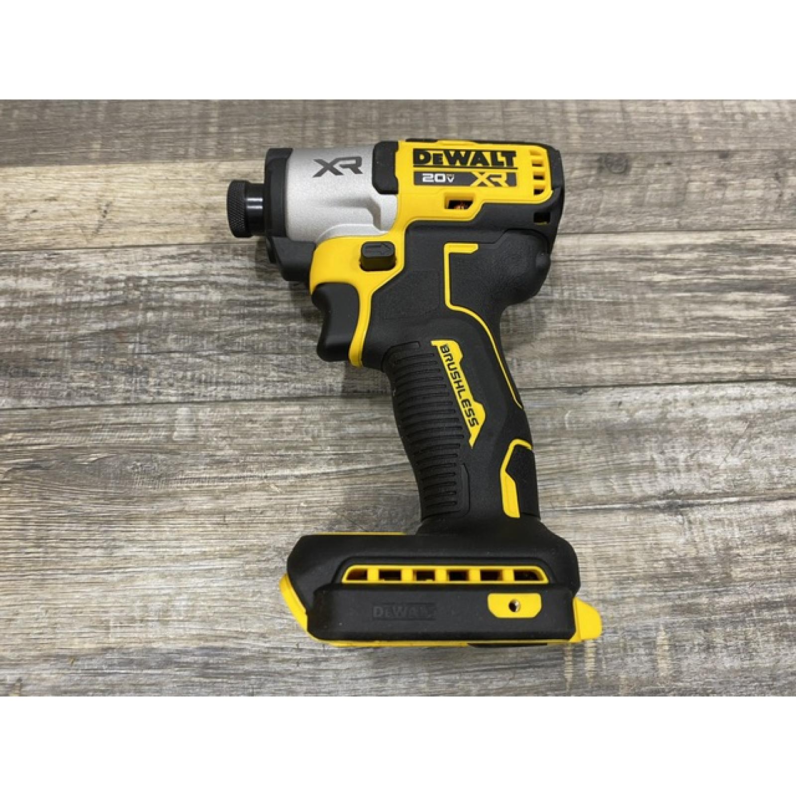 AS-IS DEWALT 20-Volt Maximum XR Lithium-Ion Cordless Brushless 1/4 in. 3-Speed Impact Driver Kit