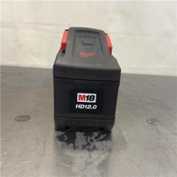 AS-IS- Milwaukee M18 Forge 12 Ah Lithium-Ion Redlithium HD Battery 1 Pc