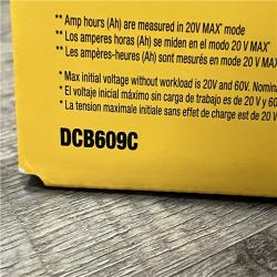 NEW - DEWALT 20V/60V MAX FLEXVOLT Lithium-Ion 9.0Ah Battery and Charger Starter Kit