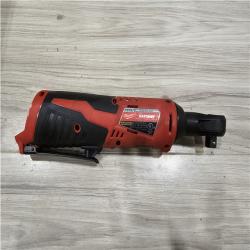 AS-IS Milwaukee 12V Lithium-Ion Cordless 3/8 in. Ratchet (Tool-Only)