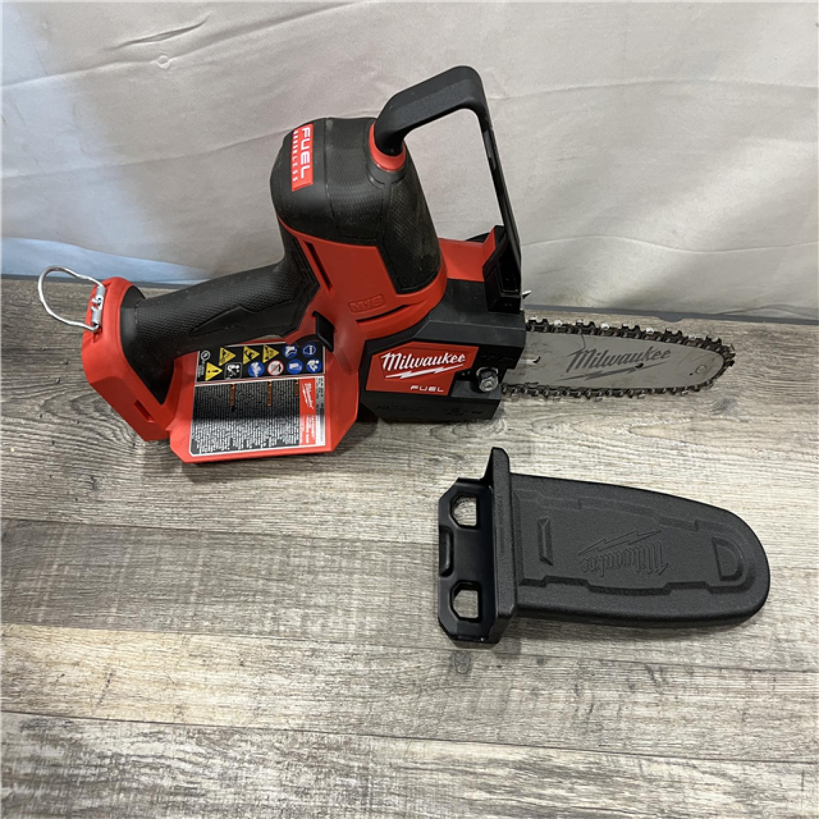 AS-IS Milwaukee FUEL 18V Lithium-Ion Brushless Cordless 8 in. HATCHET Pruning Saw (Tool-Only)