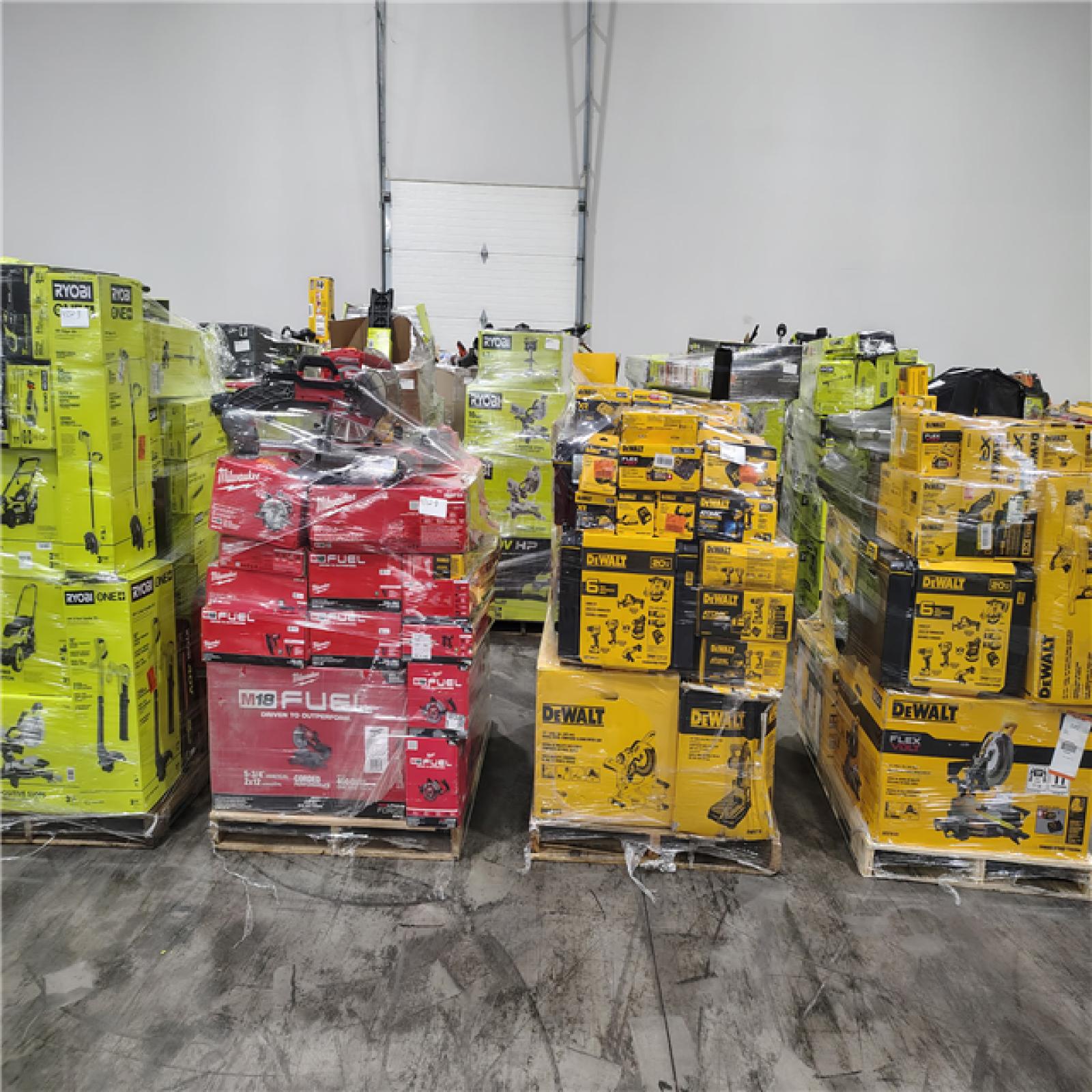 Pittston Location As-Is Power Tools Partial Truckload (14 Pallets) 4332-B