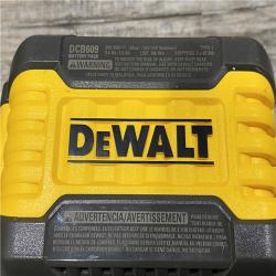 AS-IS DEWALT 20V/60V MAX FLEXVOLT Lithium-Ion 9.0Ah Battery and Charger Starter Kit