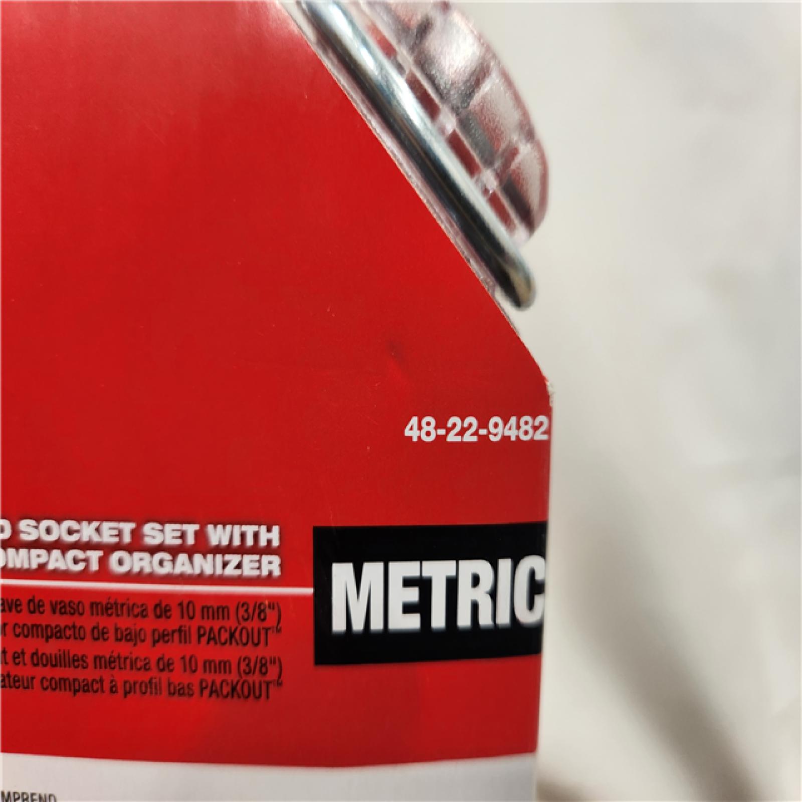 NEW- 3/8 in. Drive Metric Ratchet and Socket Mechanics Tool Set with PACKOUT Case (32-Piece)