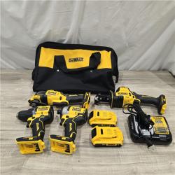 AS-IS DeWalt 20V MAX ATOMIC Cordless 4-Tool Combo Kit