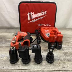 AS-IS Milwaukee FUEL 12V Lithium-Ion Brushless Cordless 4-in-1 Installation 3/8 in. Drill Driver Kit