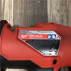 AS-IS Milwaukee FUEL 18-Volt Lithium-Ion Brushless Cordless Gen II 18-Gauge Brad Nailer (Tool-Only)