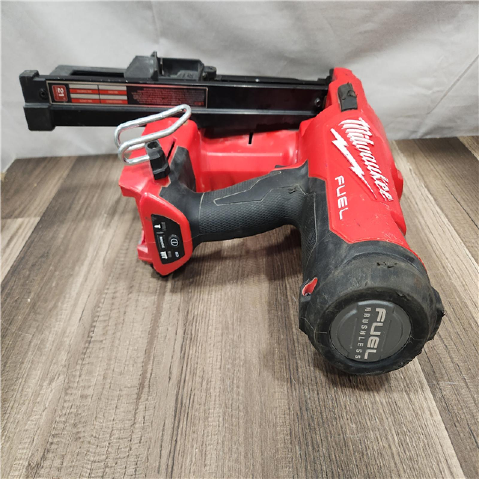 AS-IS- Milwaukee M18 FUEL 3-1/2 in. 18V 21-Degree Lithium-Ion Brushless Cordless Framing Nailer (Tool-Only)