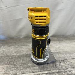 AS-IS DEWALT 20V MAX XR Cordless Brushless Fixed Base Compact Router (Tool Only)