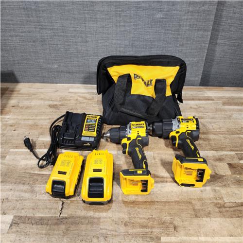 Houston Location AS-IS DeWalt Drills QTY/2 and Batteries QTY/2 and Charger