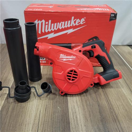 AS-IS Milwaukee M18 18-Volt Lithium-Ion Cordless Compact Blower (Tool-Only)