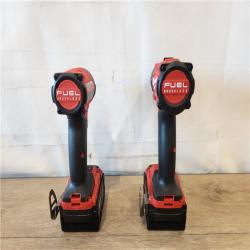 AS-IS- Milwaukee FUEL 18V Lithium-Ion Brushless Cordless Hammer Drill and Impact Driver Combo Kit