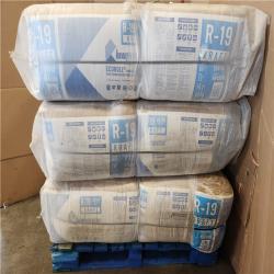 Phoenix Location NEW Knauf Insulation R-19 EcoRoll Kraft Faced Fiberglass Insulation Roll 15 in. x 39.2 ft. x 6-1/4 in. (881 SF/ 18 Total) Pallet