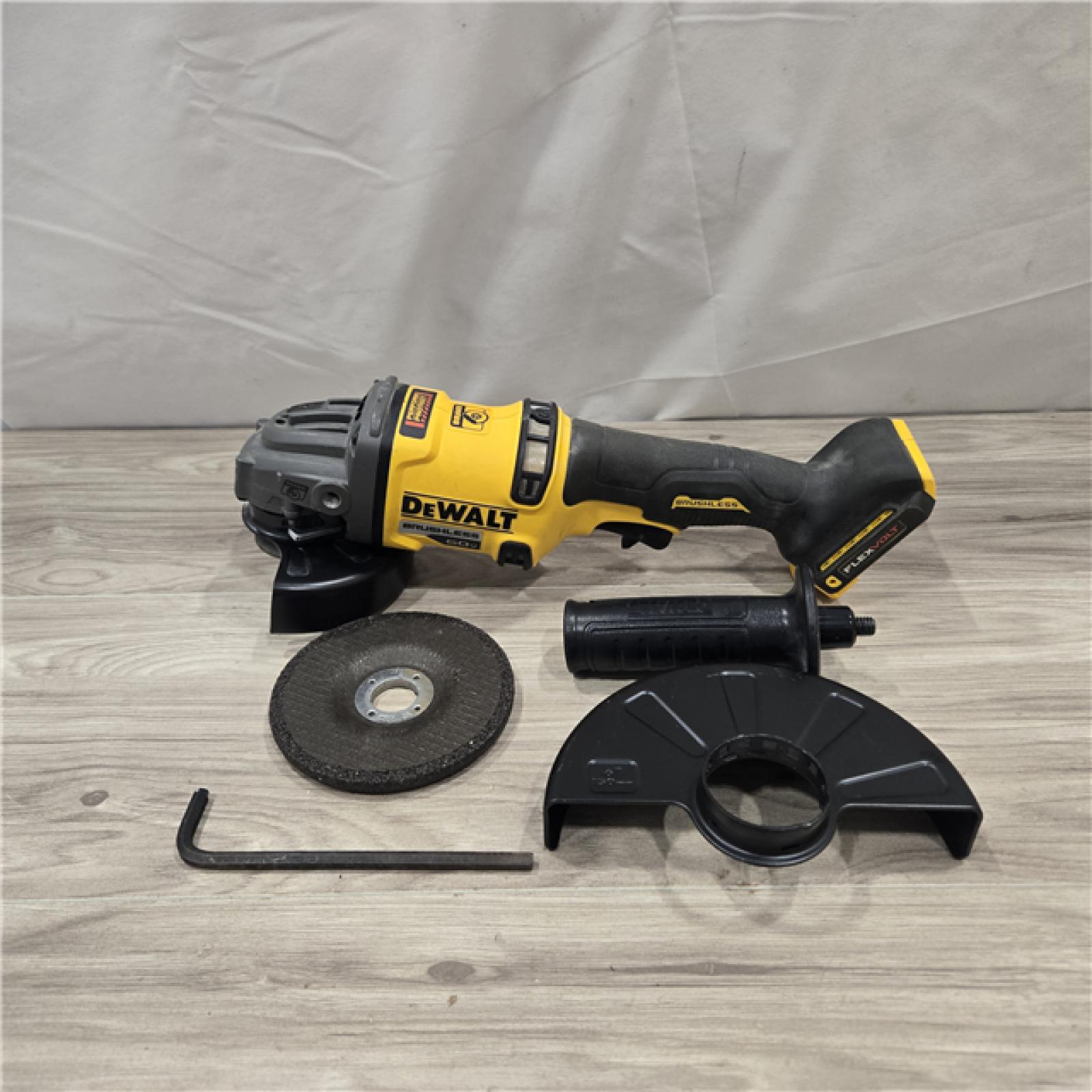 AS-IS DEWALT 60V MAX Cordless 4.5 in. to 6 in. Small Angle Grinder (Tool Only)