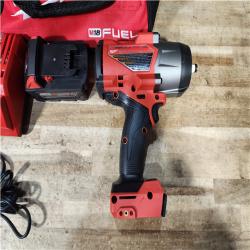 HOUSTON LOCATION - AS - IS Milwaukee FUEL 18V Lithium-Ion Brushless Cordless 1/2 in. Impact Wrench w/Friction Ring Kit