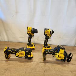 AS-IS- DeWalt 20V MAX ATOMIC Cordless Brushless 4-Tool Combo Kit