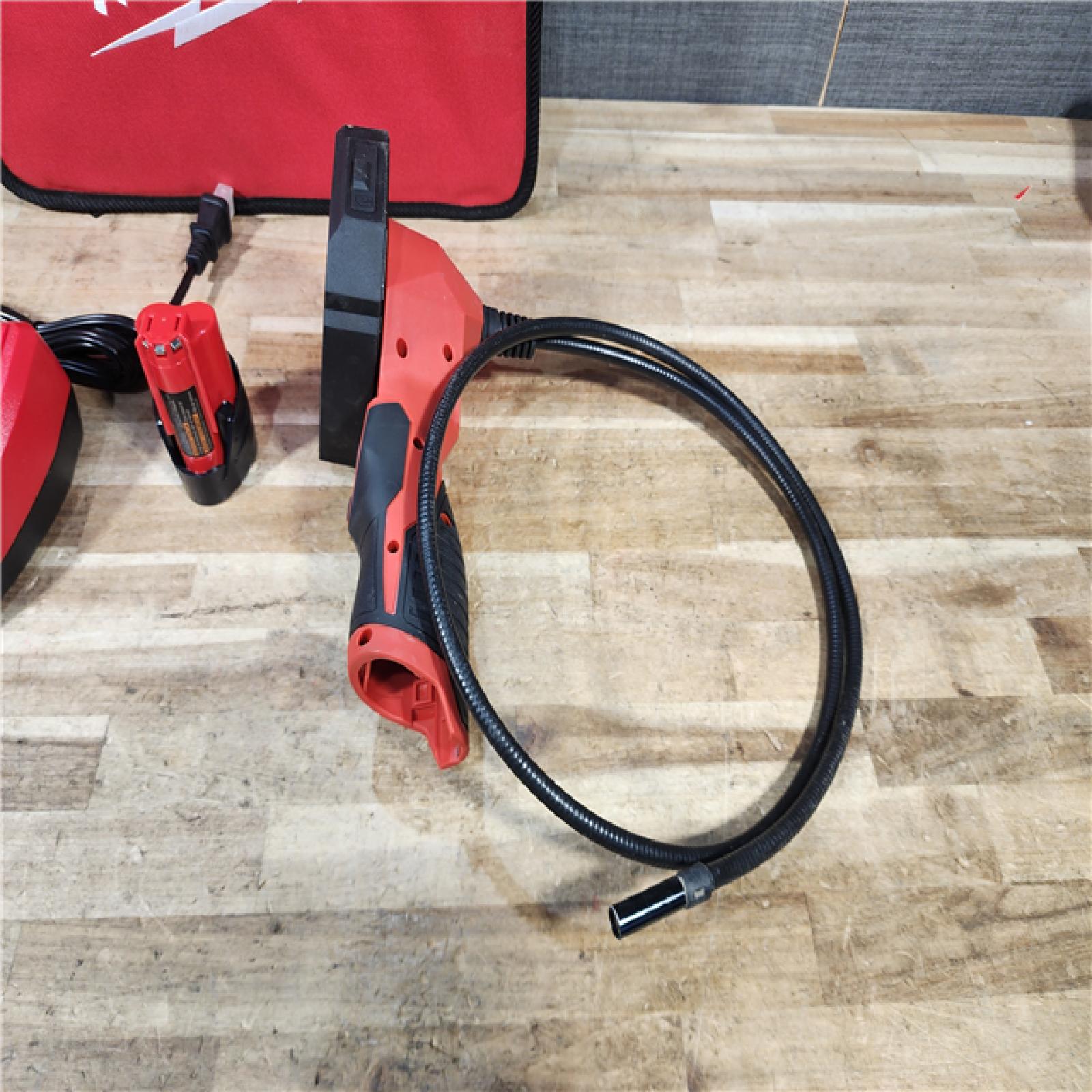 HOUSTON LOCATION - AS - IS Milwaukee 12V Lithium-Ion Cordless M-SPECTOR 360-Degree 4 ft. Inspection Camera Kit