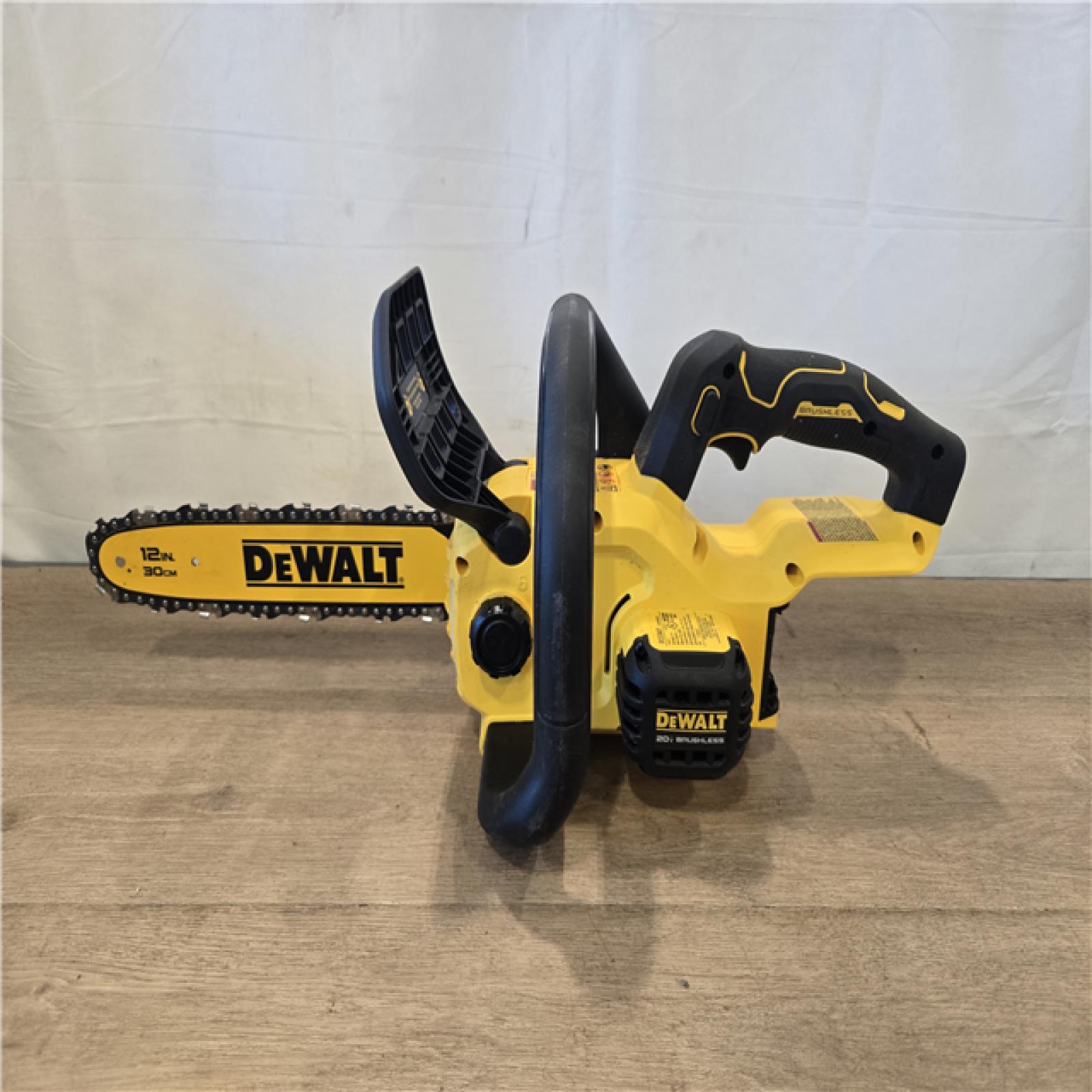 AS-IS DEWALT 20V MAX 12 in. Cordless Chainsaw (Tool Only)