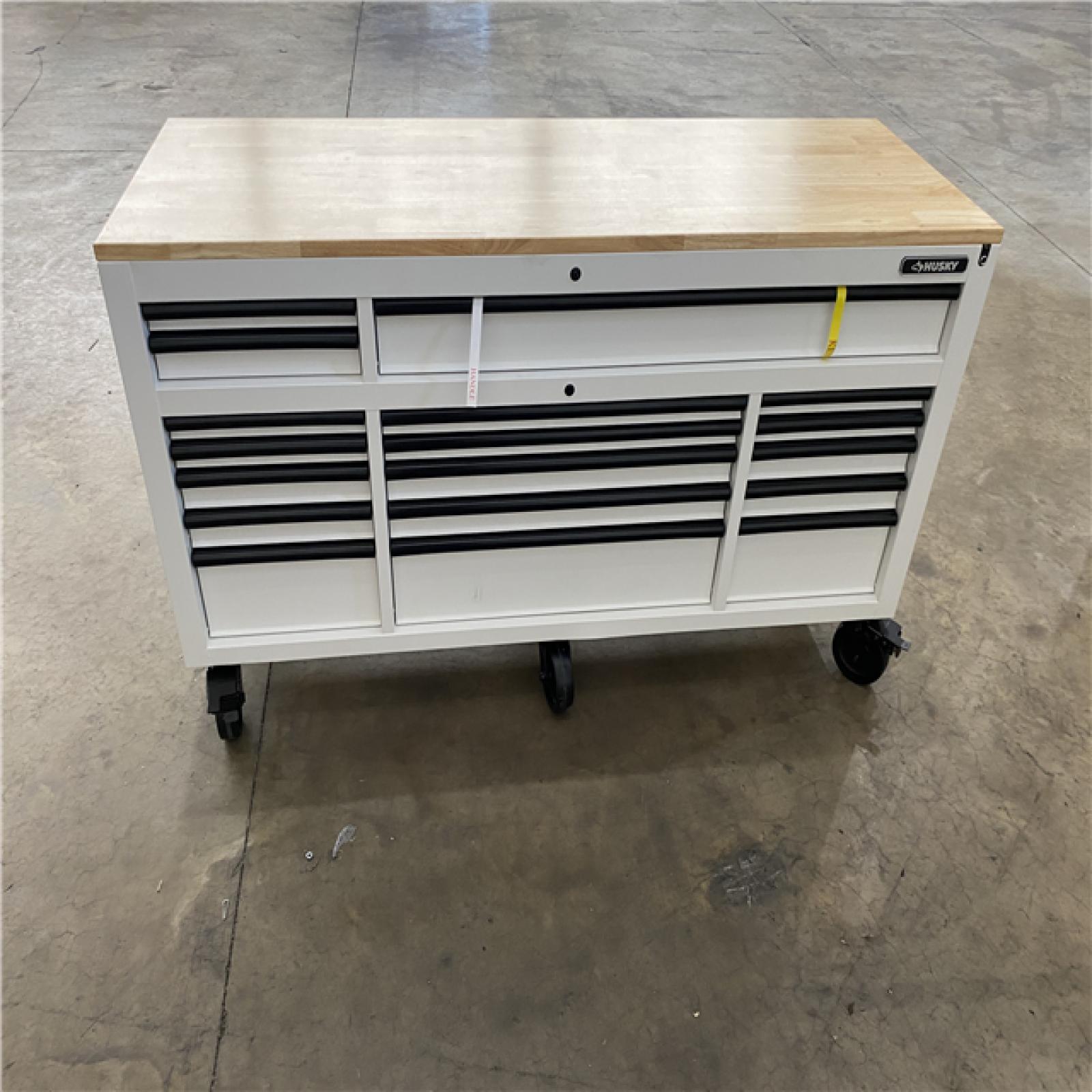 Houston Location AS IS - Husky 72 inch 18 Drawer Mobile Workbench