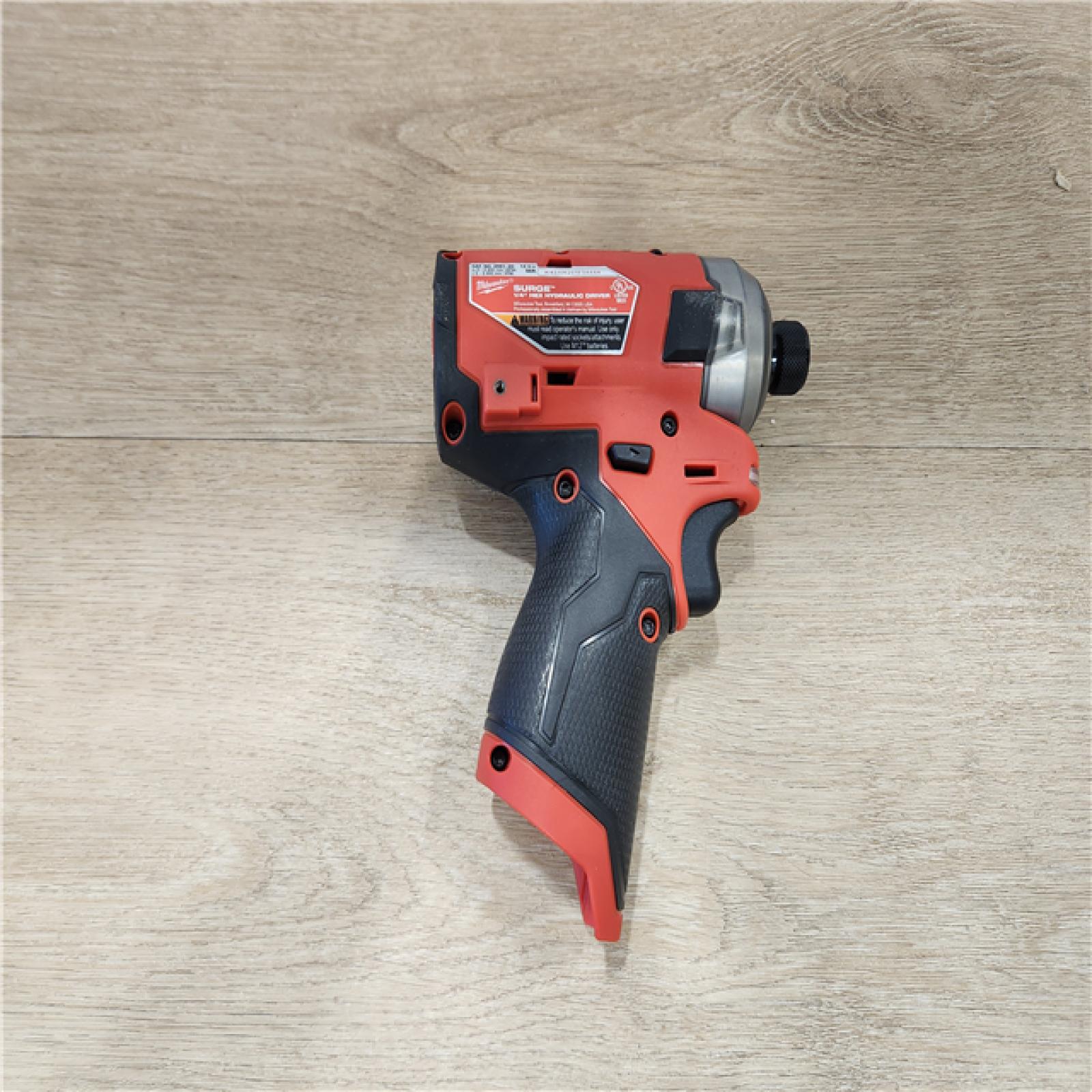 AS-IS- Milwaukee FUEL SURGE 12V Lithium-Ion Brushless Cordless 1/4 in. Hex Impact Driver Compact Kit