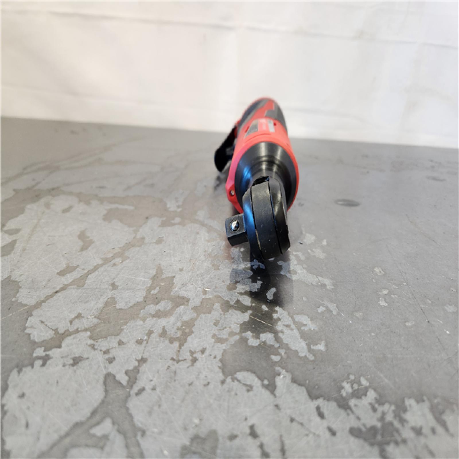 AS-IS- Milwaukee M12 12V Lithium-Ion Cordless 3/8 in. Ratchet (Tool-Only)
