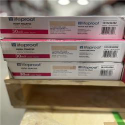 DALLAS LOCATION- LIFEPROOF Vesinet Oak 30 MIL x 8.7 in. W x 48 in. Vinyl Plank Flooring Pallet (33 Units)