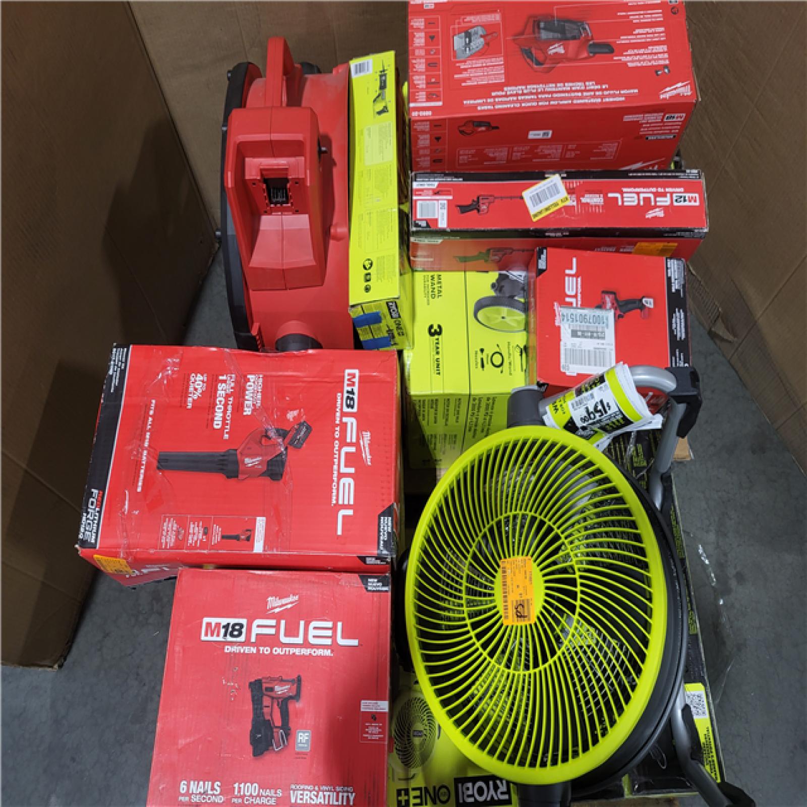 CALIFORNIA AS-IS TOOL PALLET