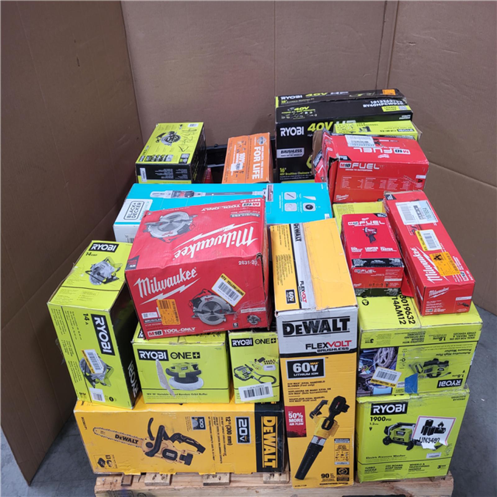 CALIFORNIA AS-IS TOOL PALLET