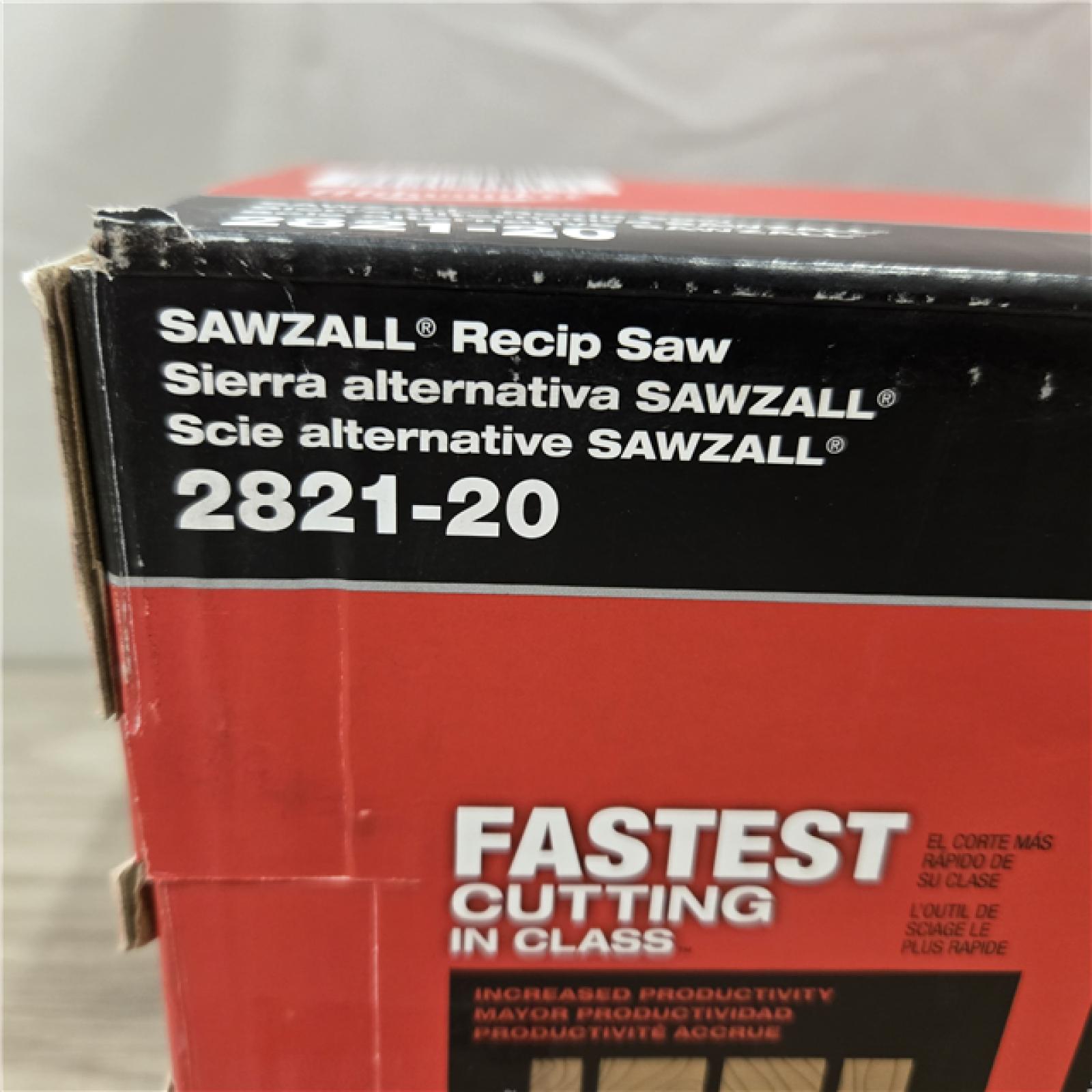 NEW! - Milwaukee M18 Fuel Sawzall Cordless Reciprocating Saw (TOOL ONLY)