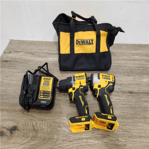 Phoenix Location NEW DEWALT 20V MAX XR Hammer Drill and ATOMIC Impact Driver 2 Tool Cordless Combo Kit with Charger, and Bag (No Batteries)