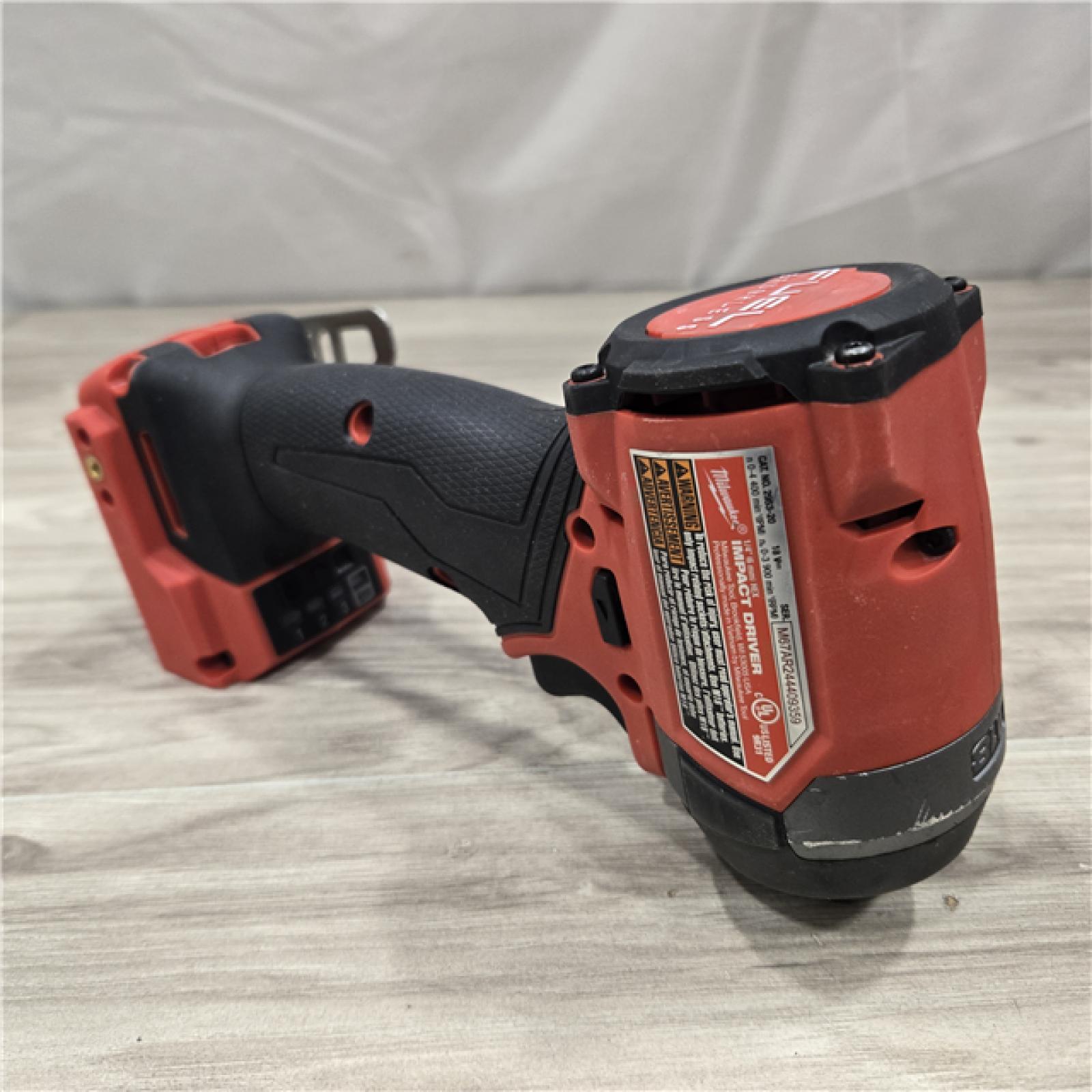 AS-IS MILWAUKEE FUEL 18V Cordless Hammer Drill and Impact Driver Combo Kit