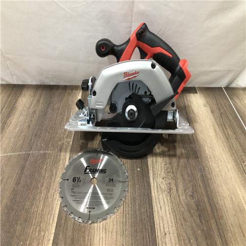 AS-IS Milwaukee 18V Lithium-Ion Cordless 6-1/2 in. Circular Saw (Tool-Only)