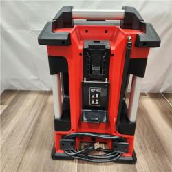 AS-IS- Milwaukee M18 Lithium-Ion Cordless Jobsite Radio/Charger