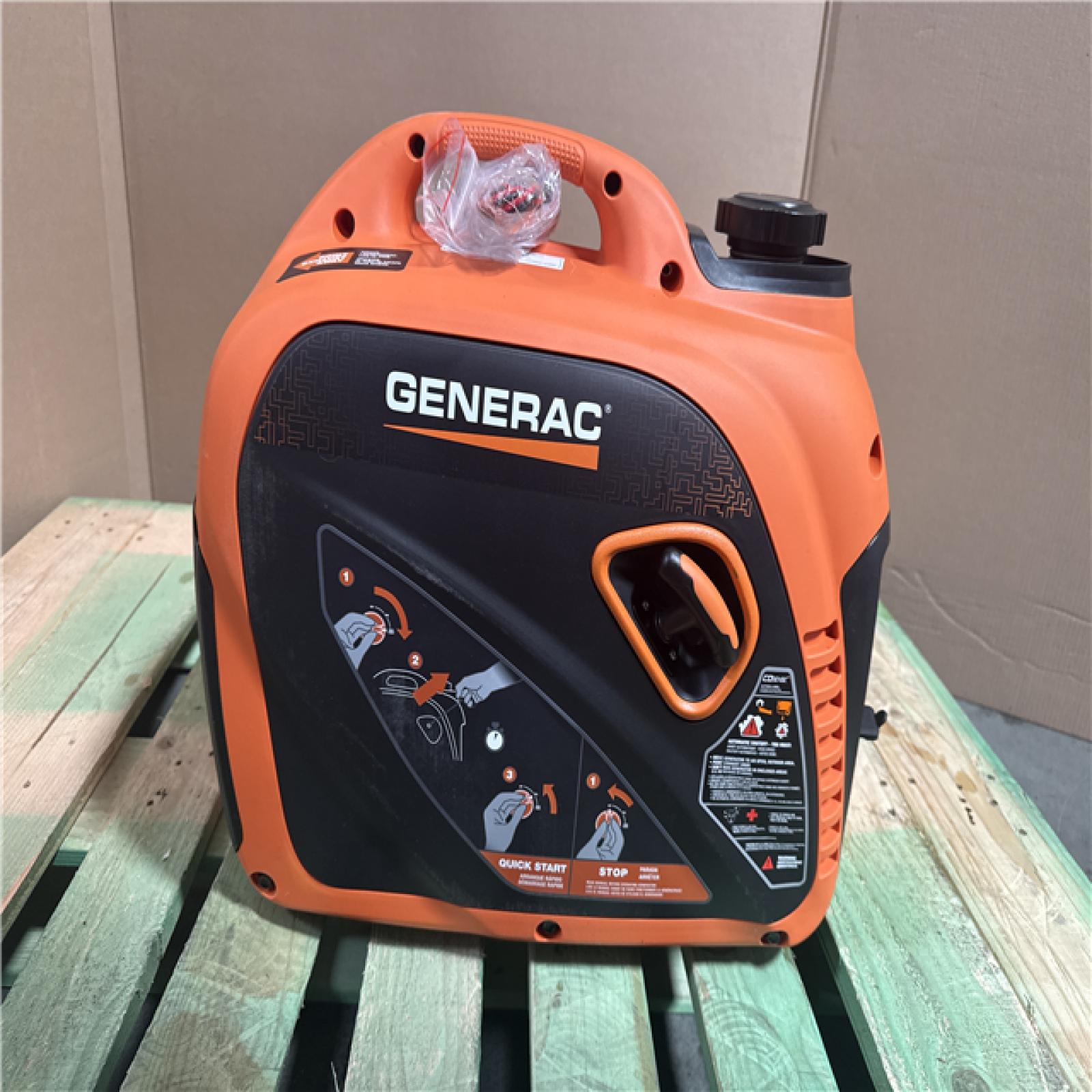 CALIFORNIA AS-IS GENERAC GENERATOR GP2500i HOME IMPROVEMENT PALLET