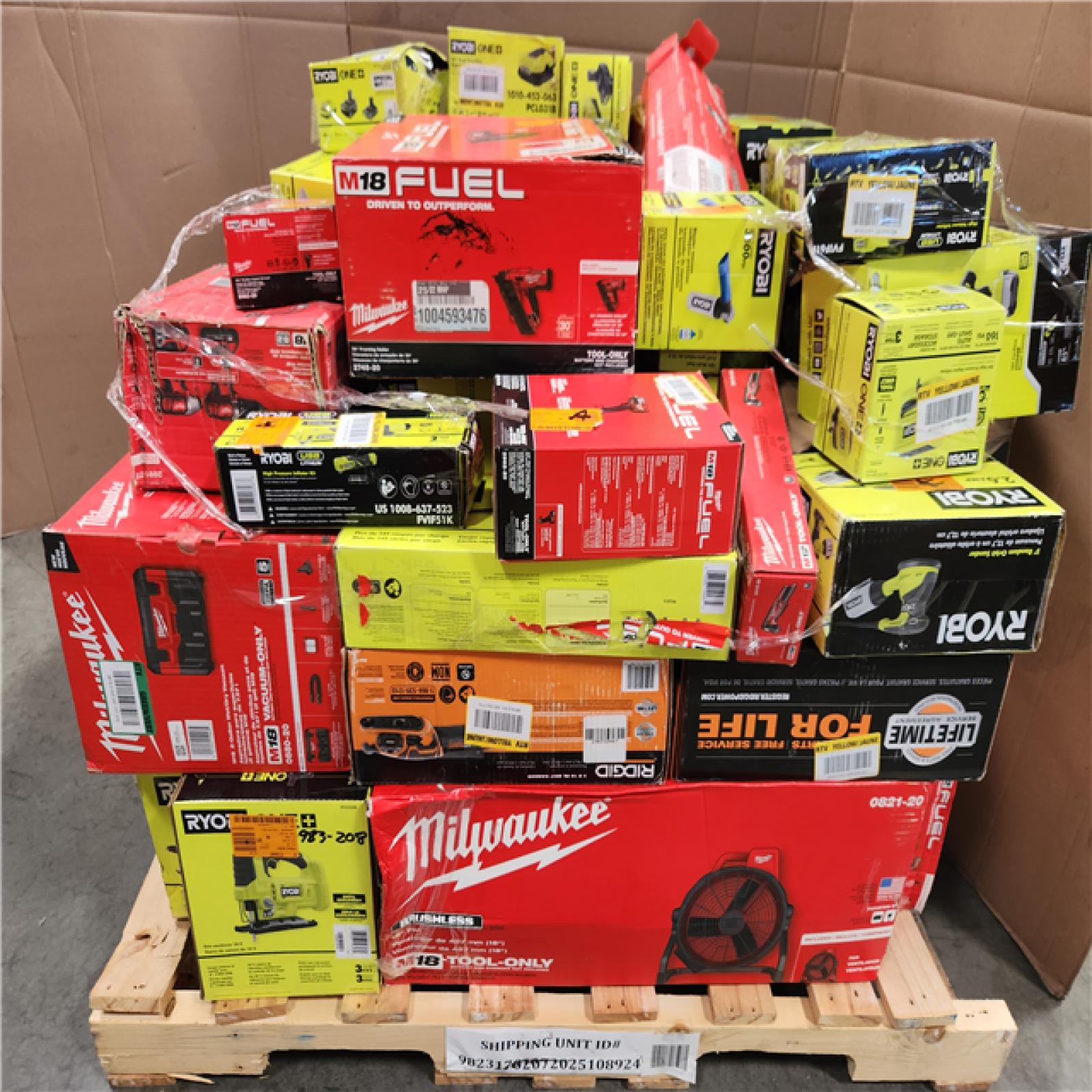 CALIFORNIA AS-IS TOOL PALLET