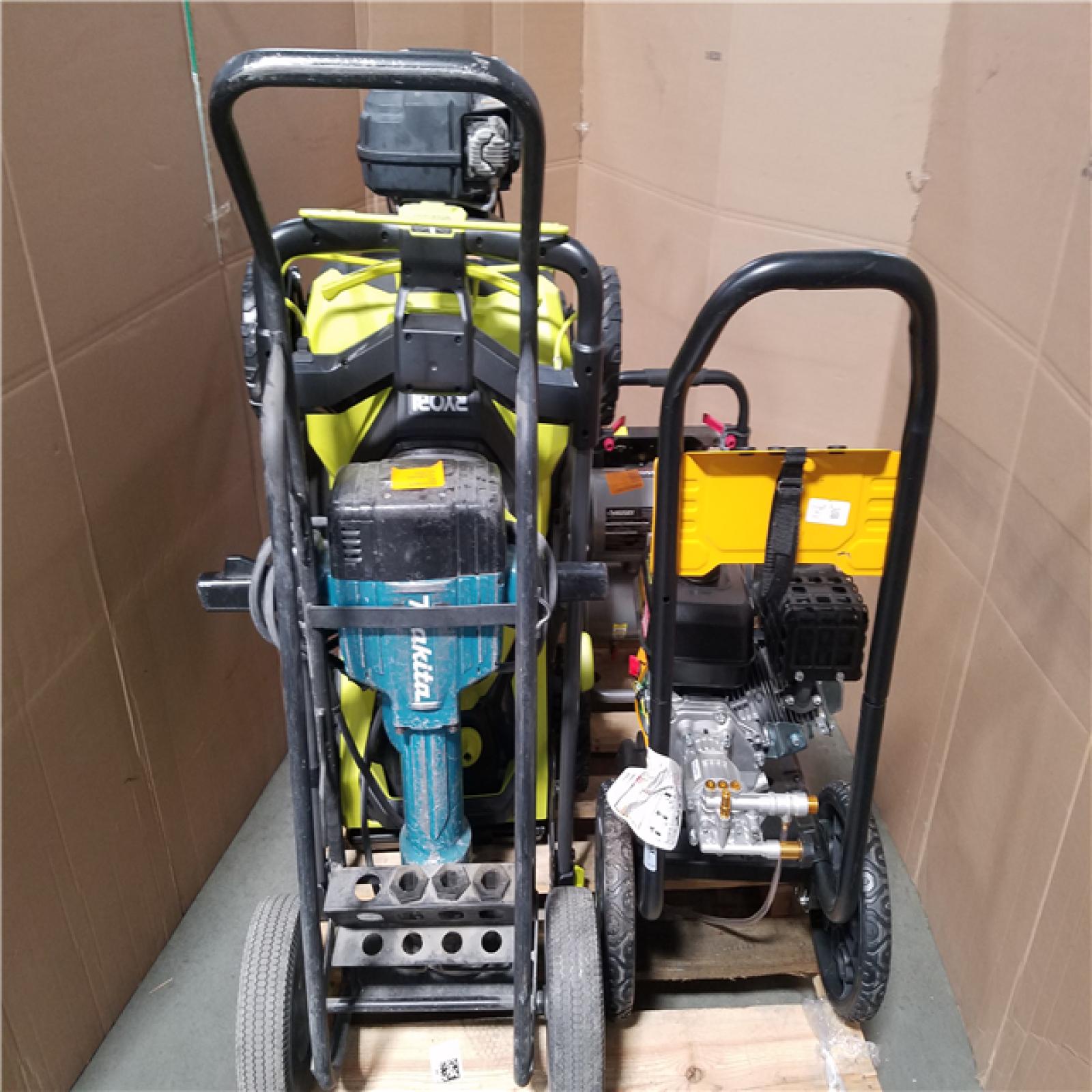 CALIFORNIA AS-IS OUTDOOR POWER EQUIPMENT
