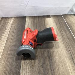 AS-IS Milwaukee FUEL 12V Lithium-Ion Brushless Cordless 3 in. Cut Off Saw (Tool-Only)