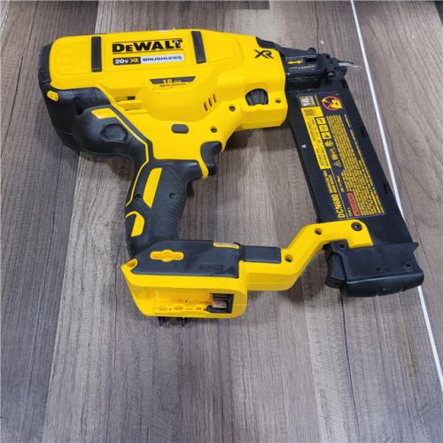 AS-IS DeWalt 20V MAX XR Lithium-Ion Electric Cordless 18-Gauge Brad Nailer (Tool Only)