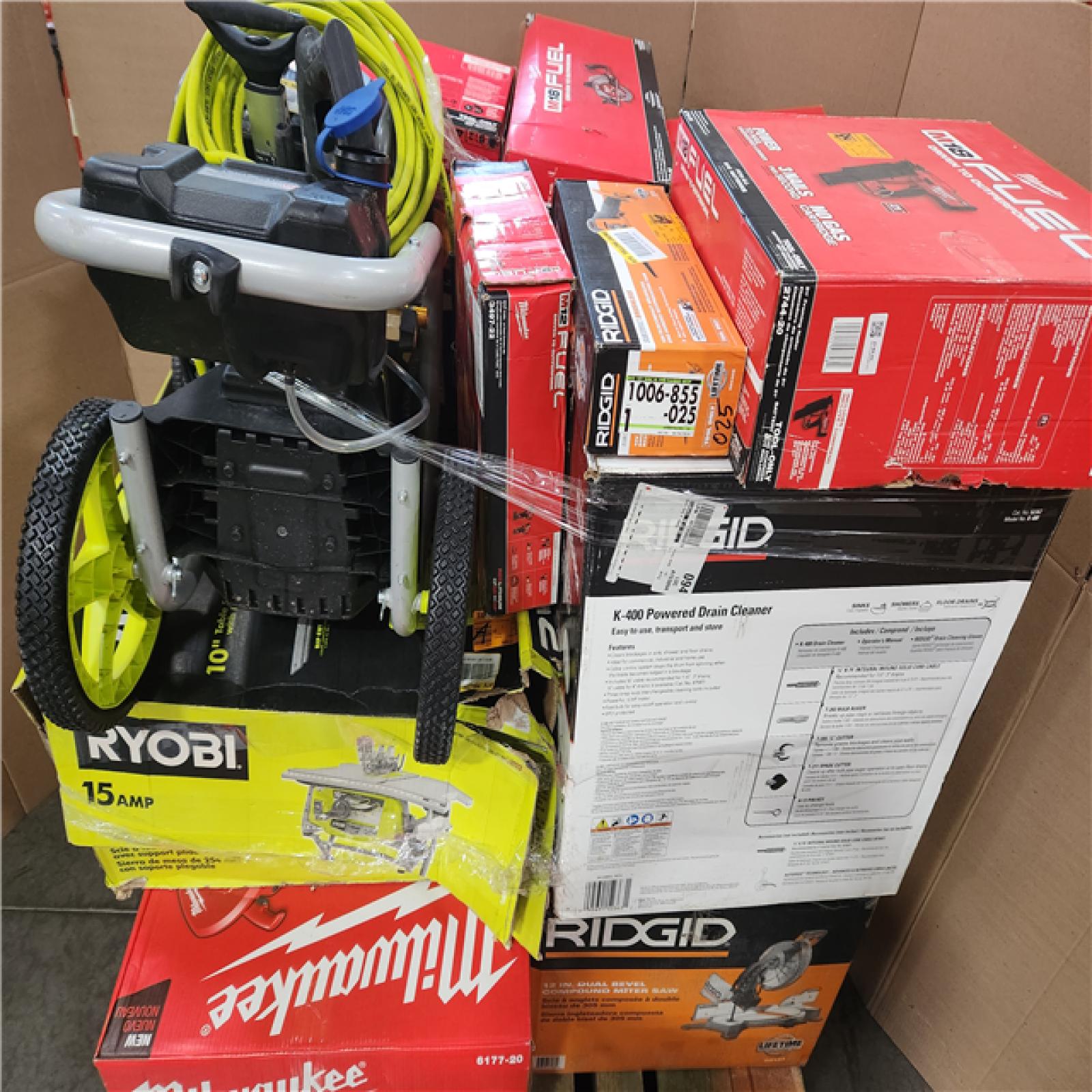 California AS-IS Tool Pallet
