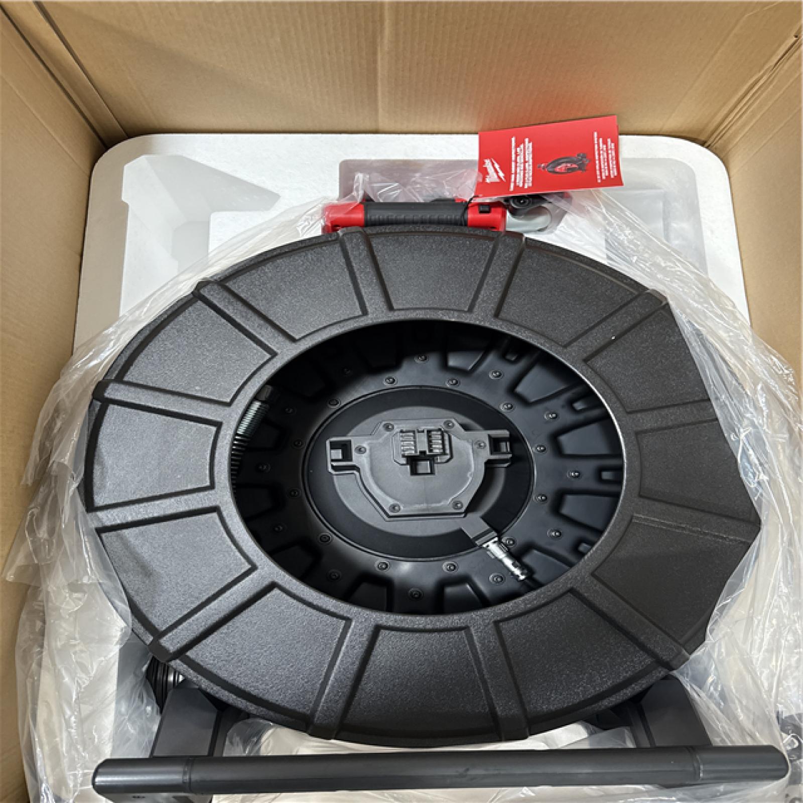 California AS-IS Milwaukee M18 325' Stiff Pipeline Inspection System Model #2976-20 (Tool Only); Appears in Like-New Condition