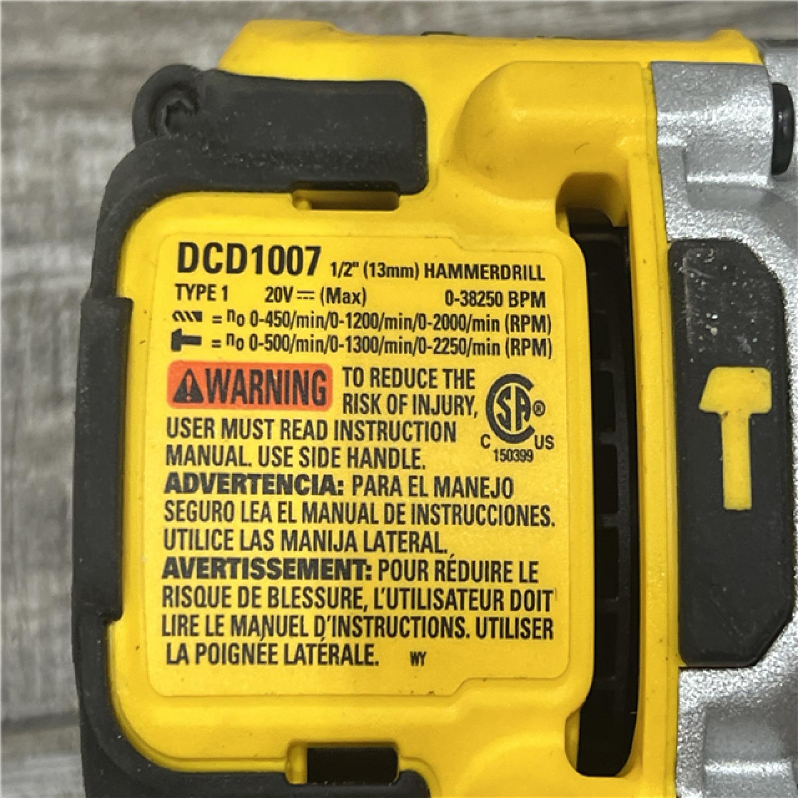 DEWALT 20V XR Lithium-Ion Cordless Hammer Drill Kit with (2) 8.0 Ah Battery, Charger and Kit Bag