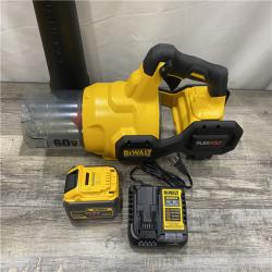 AS-IS DEWALT FLEXVOLT 60V MAX 125 MPH 600 CFM Brushless Cordless Battery Powered Blower Kit