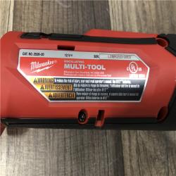 AS-IS Milwaukee M12 FUEL 12V Lithium-Ion Cordless Oscillating Multi-Tool Kit