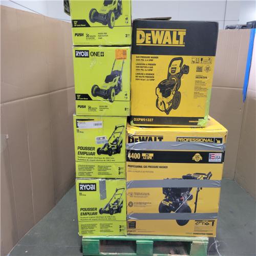 CALIFORNIA AS-IS OUTDOOR POWER EQUIPMENT