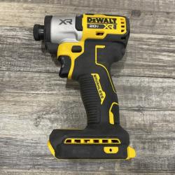 AS-IS DEWALT 20-Volt Maximum XR Lithium-Ion Cordless Brushless 1/4 in. 3-Speed Impact Driver Kit
